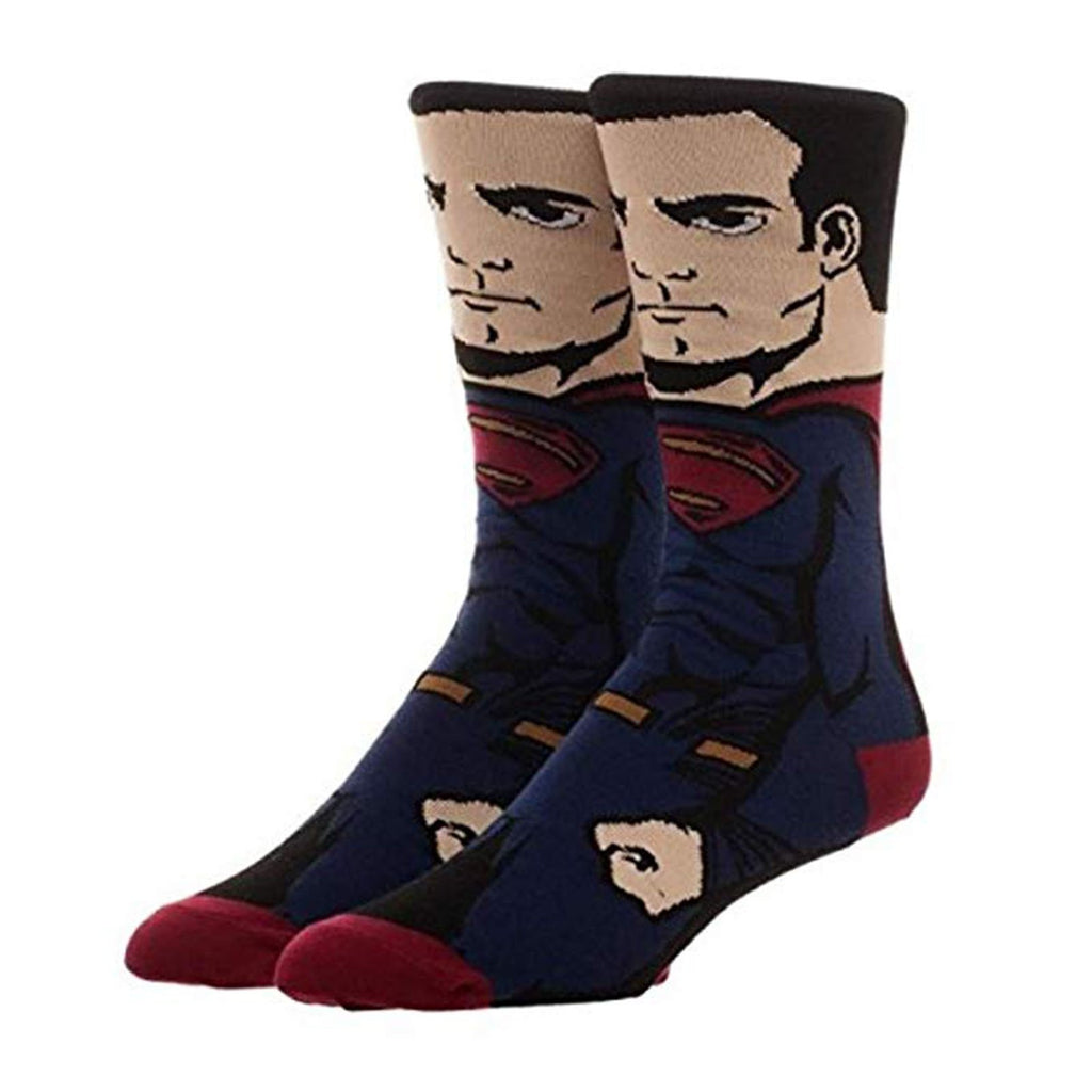 DC Justice League Character Collection Superman 1 Pair Of Socks