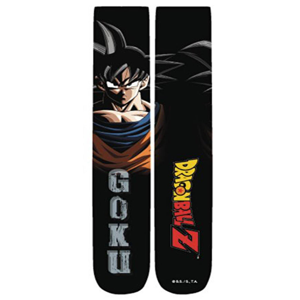 Dragon Ball Z 360 Photoreal Dark Goku 1 Pair Of Socks