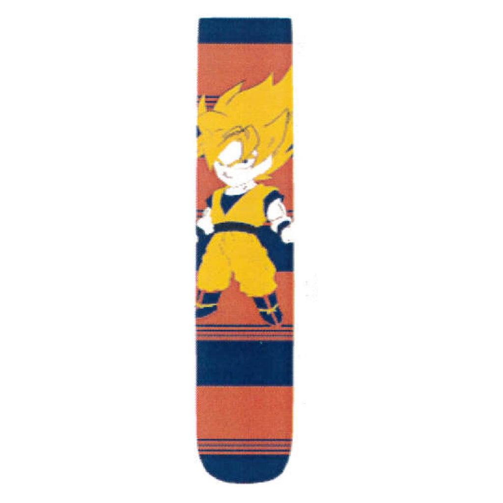 Dragon Ball Z Chibi Super Saiyan Goku 1 Pair Of Crew Socks