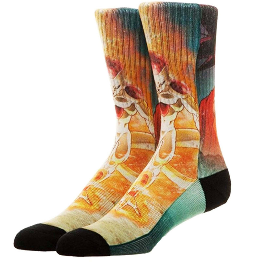 Dragon Ball Z Resurrection F Poster 1 Pair Of Crew Socks