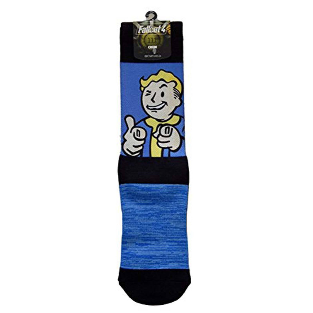 Fallout 4 Vault Boy 1 Pair Of Crew Socks