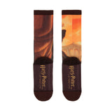 Harry Potter And The Deathly Hallows Single Pair Large Crew Socks - Radar Toys