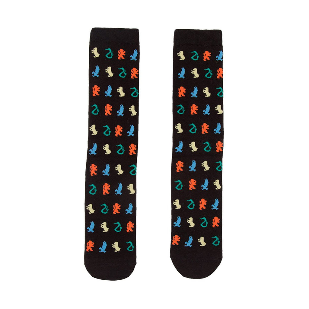 Harry Potter House Logos Single Pair Large Crew Socks