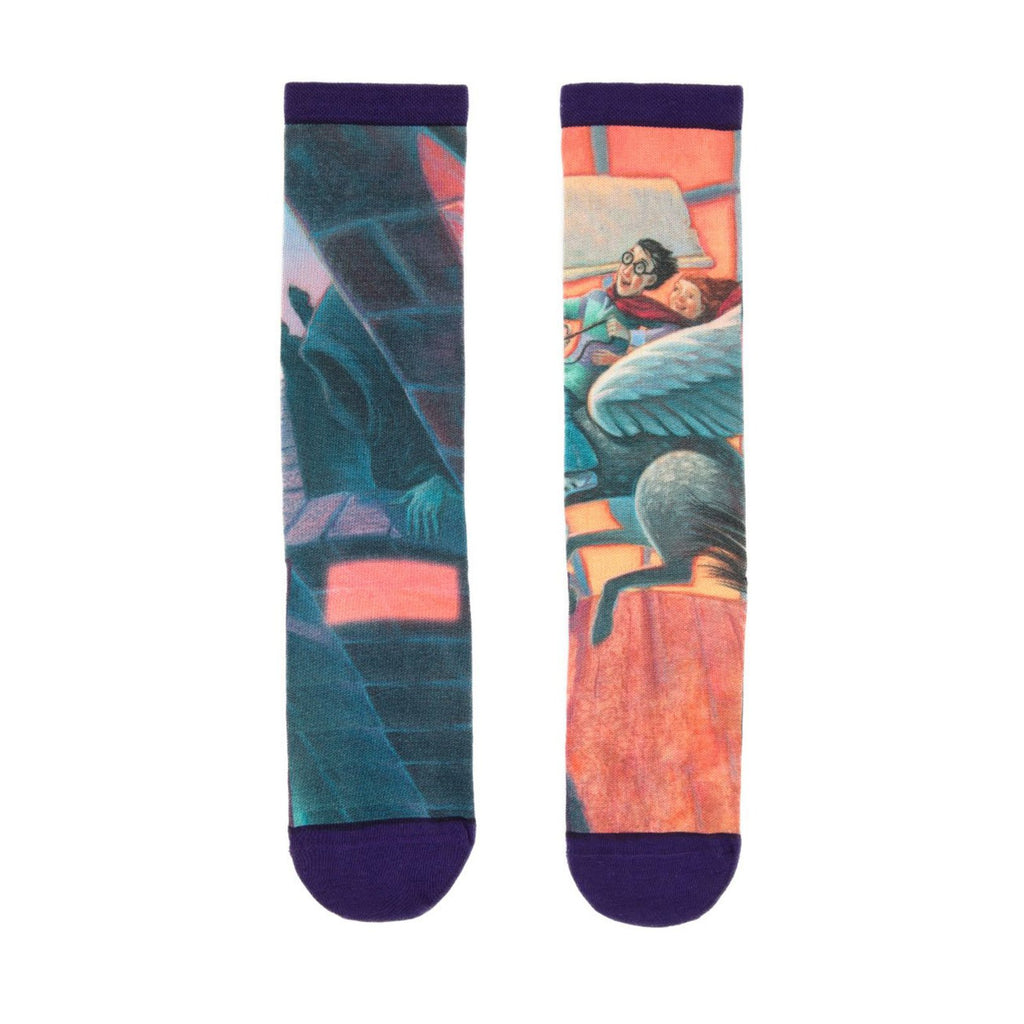 Harry Potter Prisoner Of Azkaban Single Pair Large Crew Socks