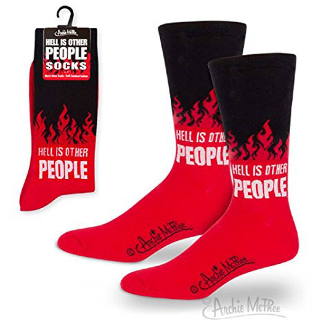 Hell Is Other People 1 Pair Of Dress Socks