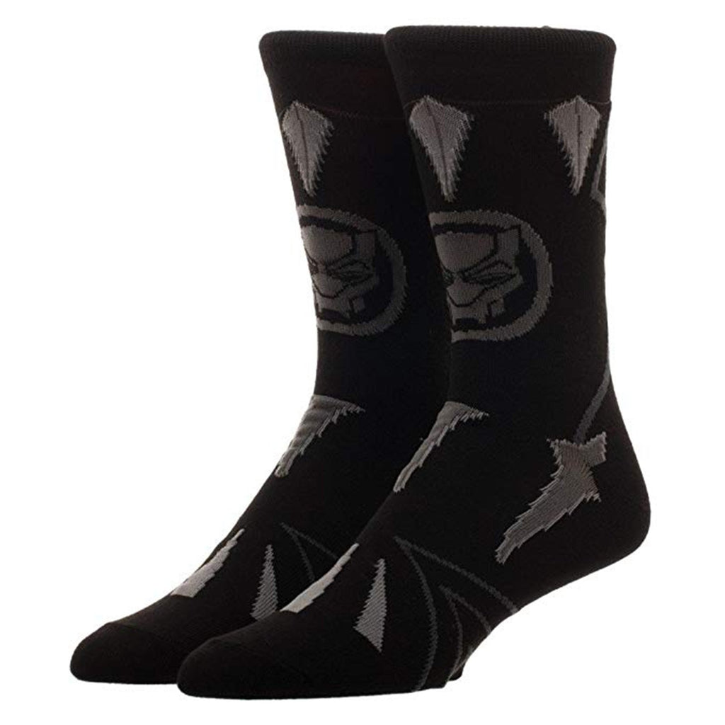 Marvel Black Panther Suit Up 1 Pair Of Crew Socks