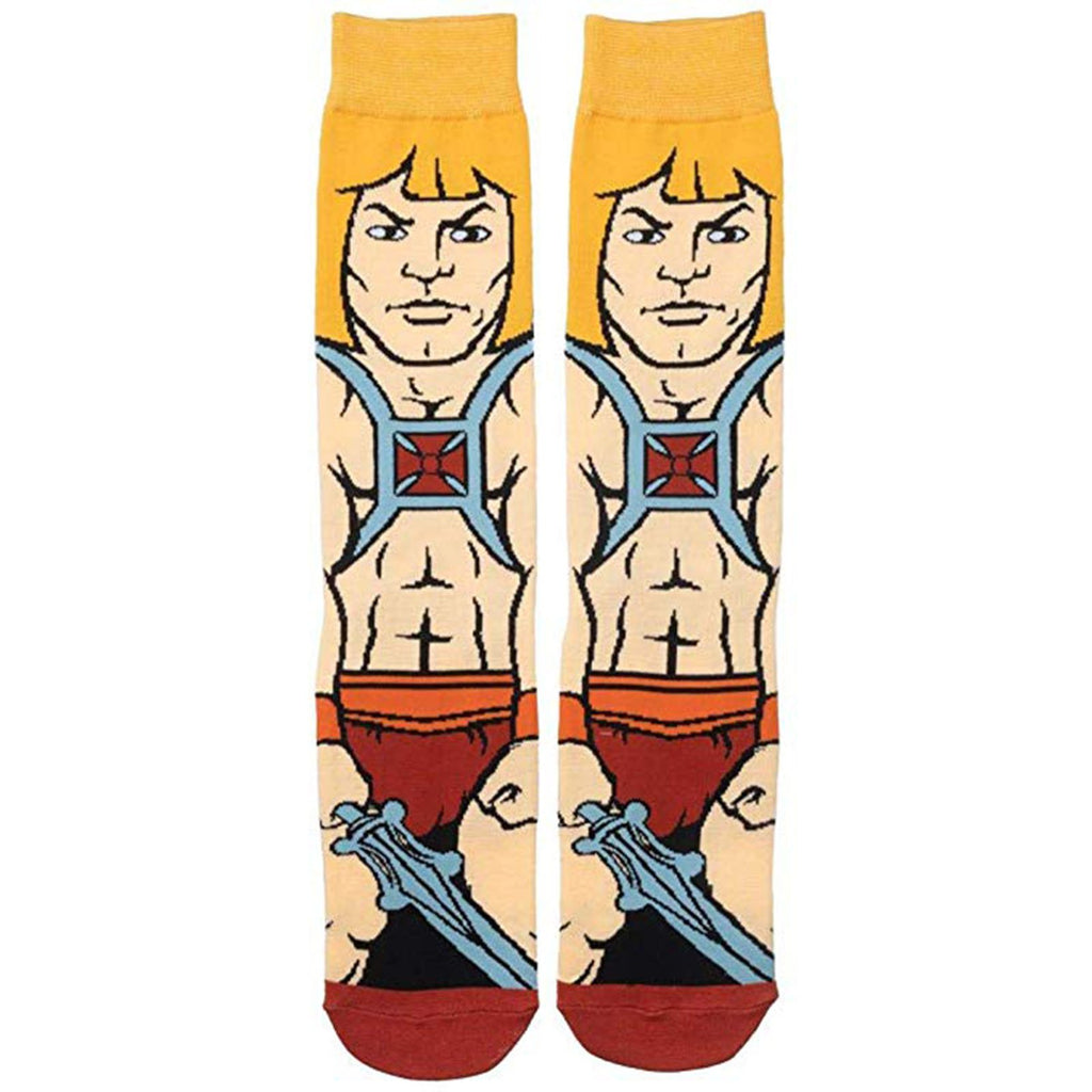 Masters Of The Universe He-Man 360 Character One Pair Men's Crew Socks