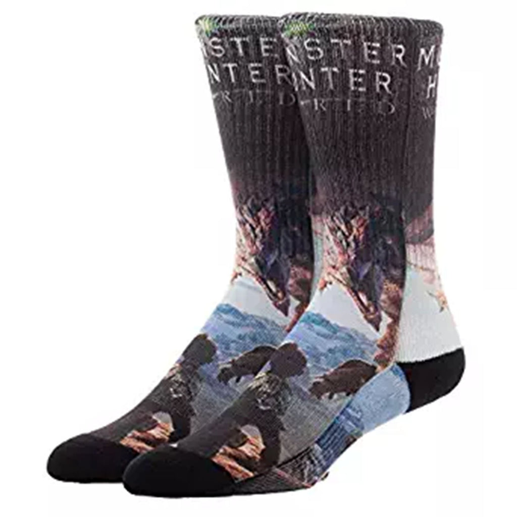 Monster Hunter World Sublimated 1 Pair Of Socks