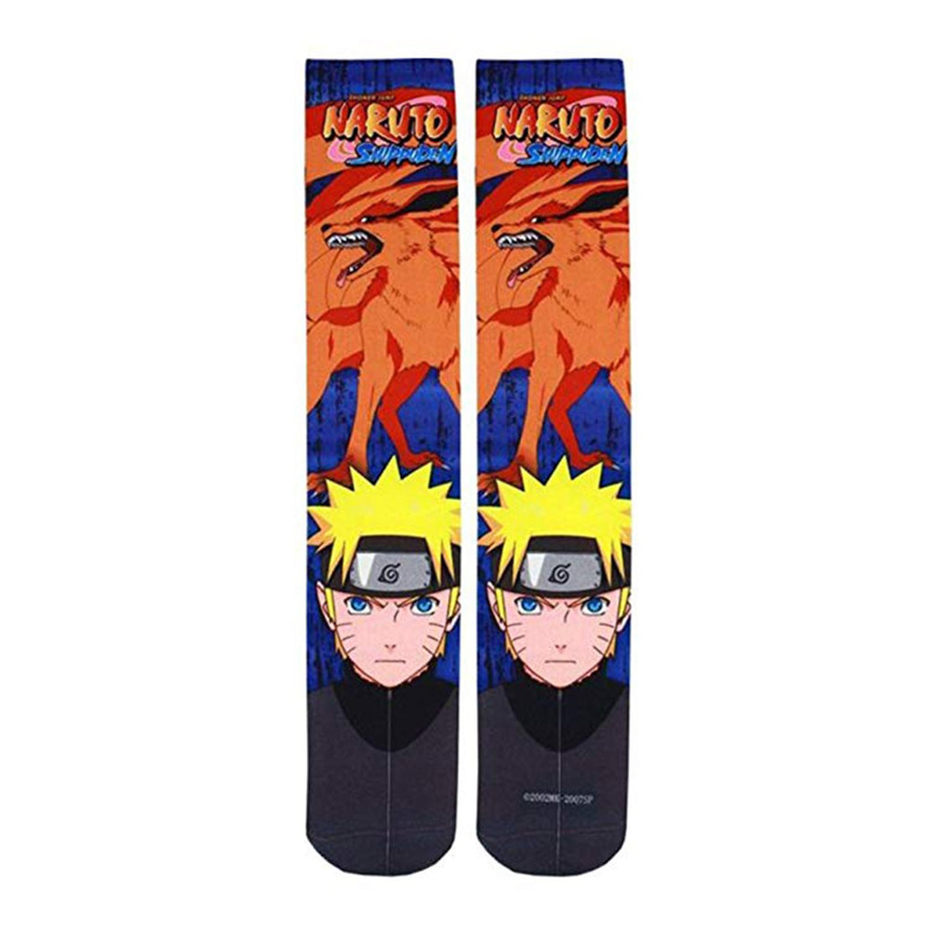 Naruto Shippuden 360 Print 1 Pair Of Crew Socks