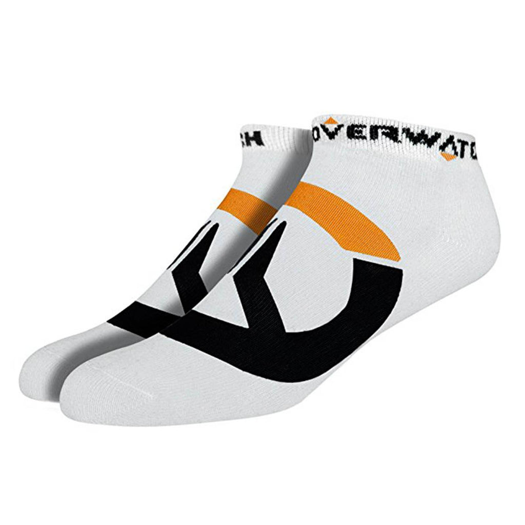 Overwatch White Logo 3 Pairs Of Ankle Socks