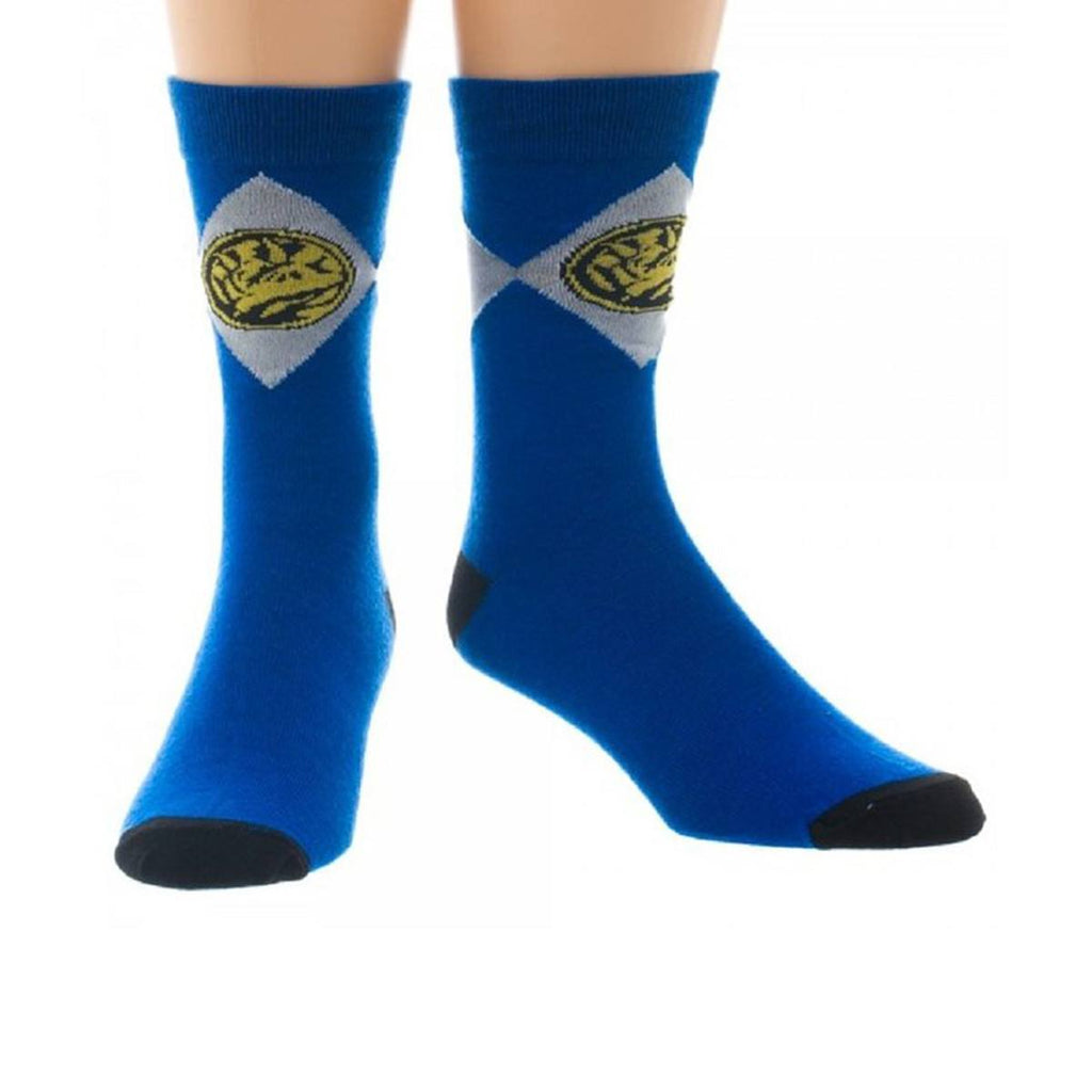 Power Rangers Blue Ranger Crew Socks