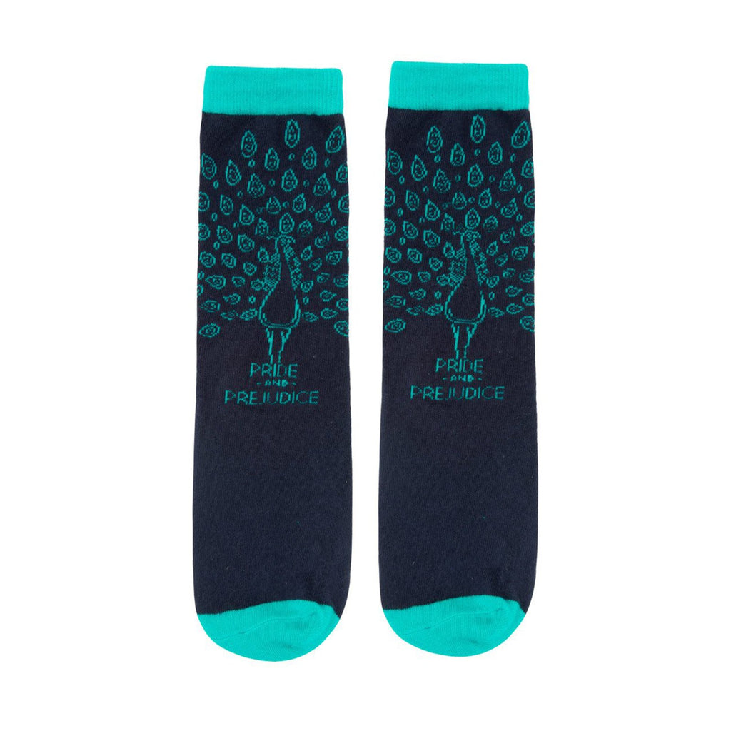 Pride And Prejudice Single Pair Large Crew Socks