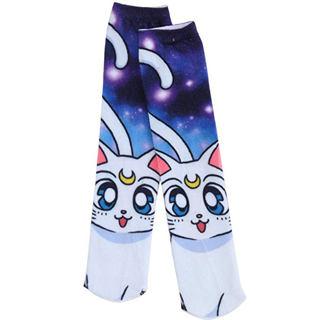 Sailor Moon Artemis 360 Print 1 Pair Of Crew Socks