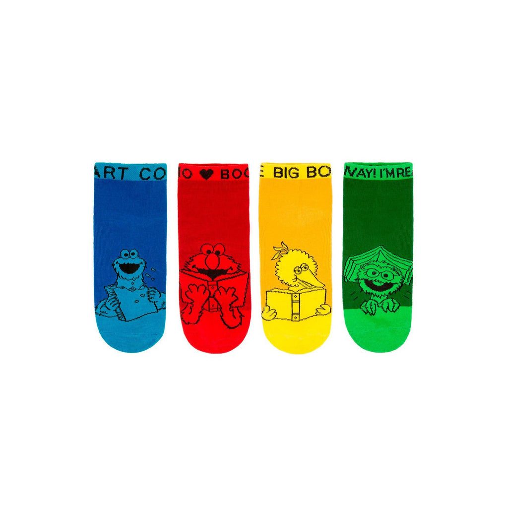 Sesame Street 4 Pairs Ankle Socks