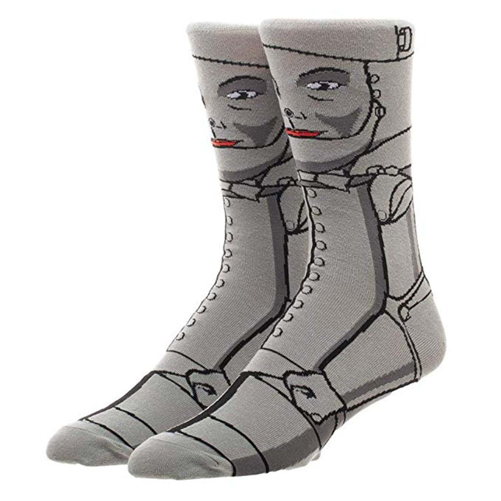 The Wizard Of Oz Character Collection Tinman 1 Pair Of Crew Socks - Radar Toys
