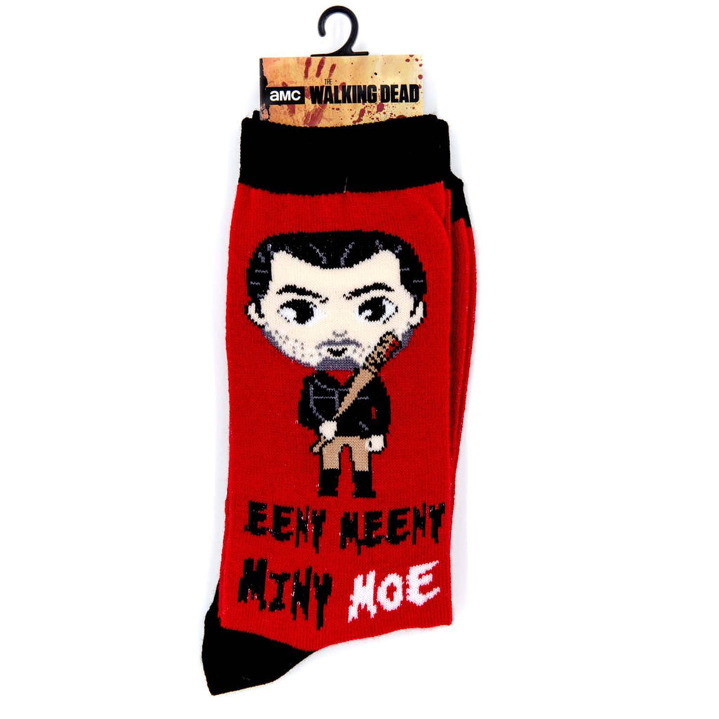 Walking Dead Negan 1 Pair Of Crew Socks