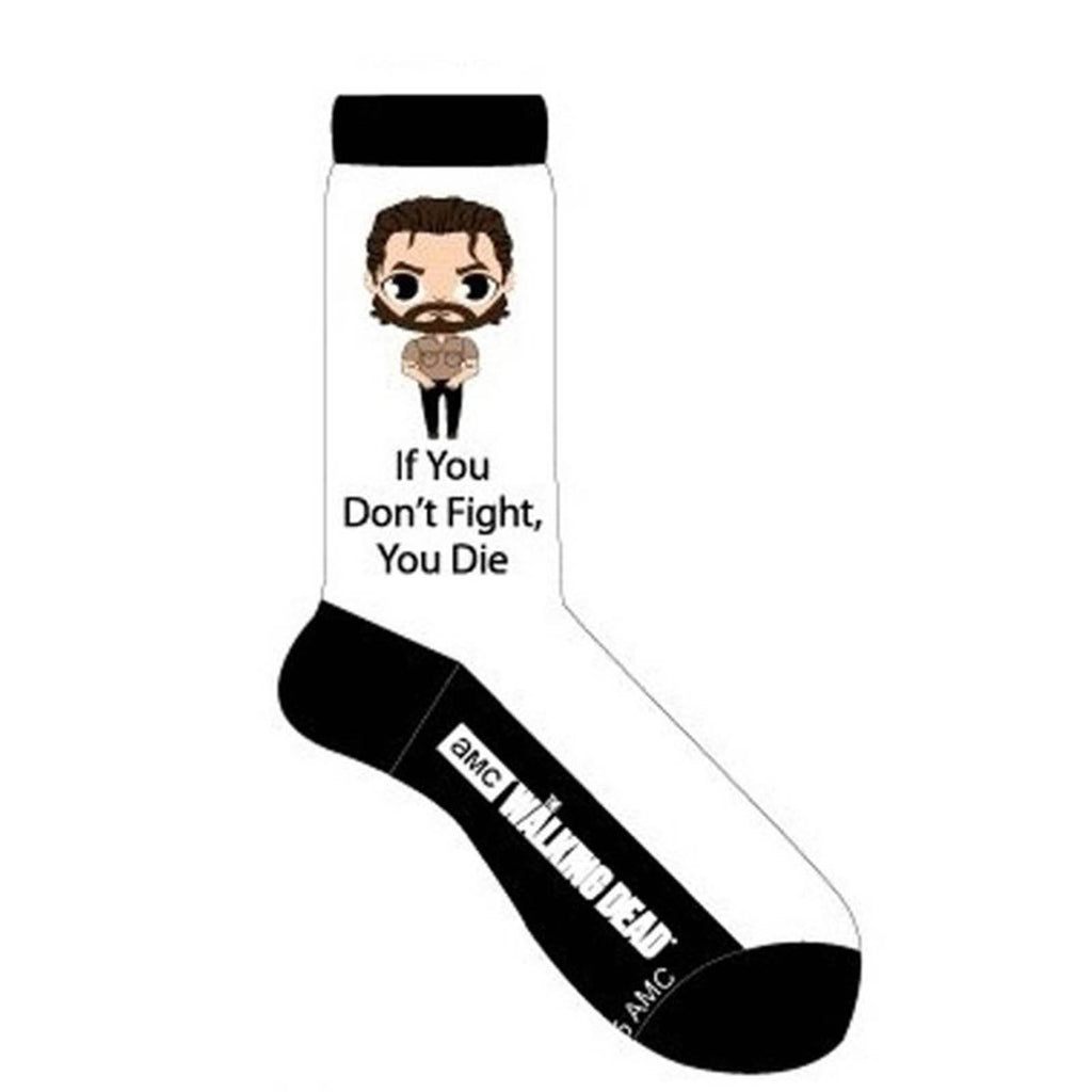 Walking Dead Rick Grimes Chibi Pair Of Socks