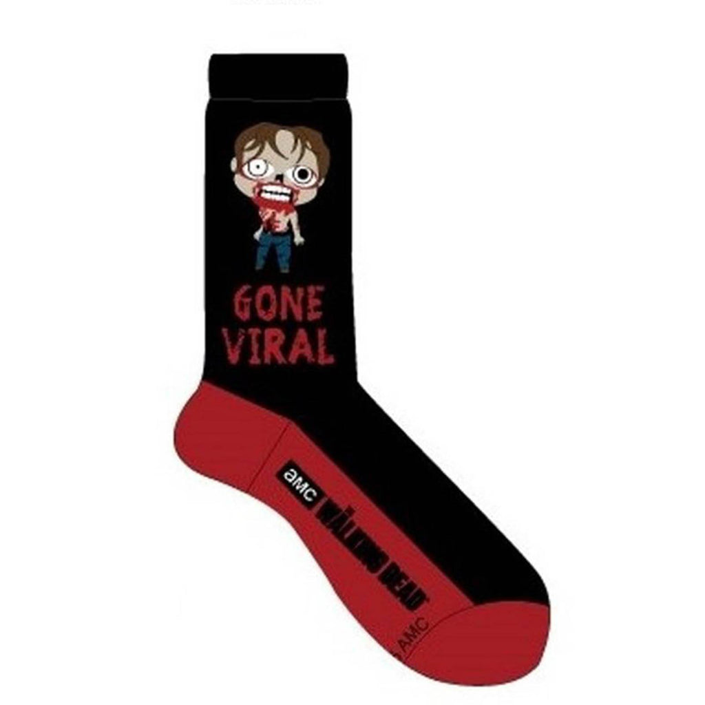 Walking Dead Zombie Chibi Pair Of Socks