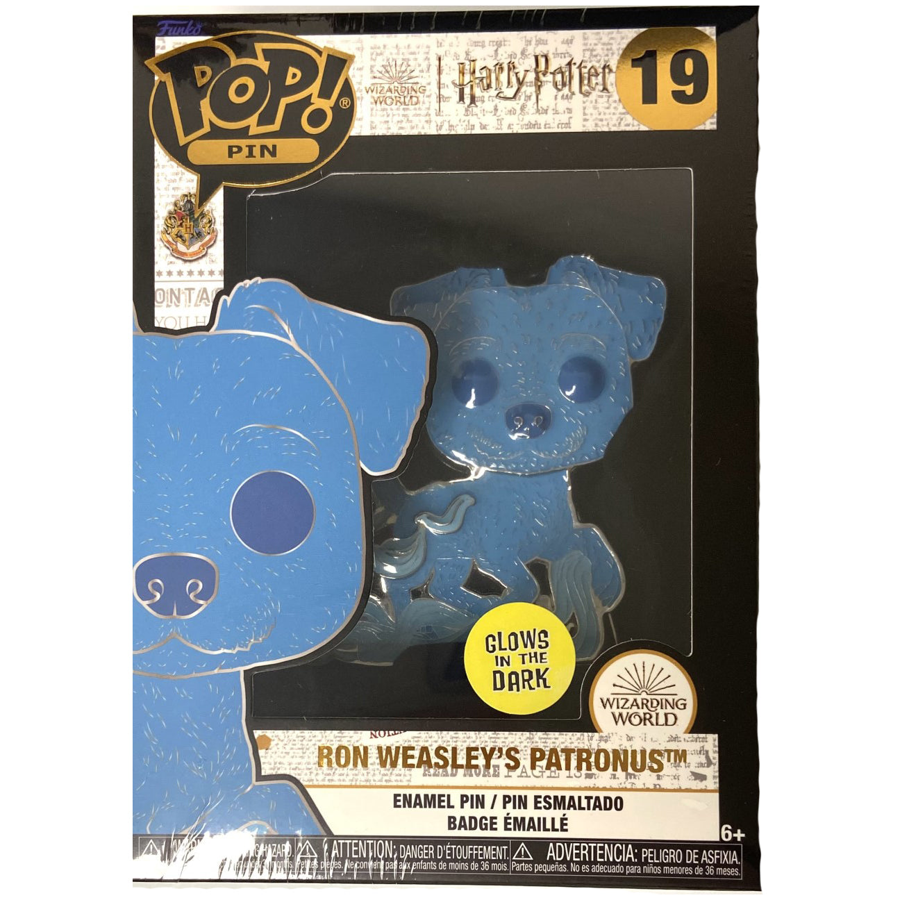 Funko Harry Potter POP Ron Weasley's Patronus Pin| Radar Toys