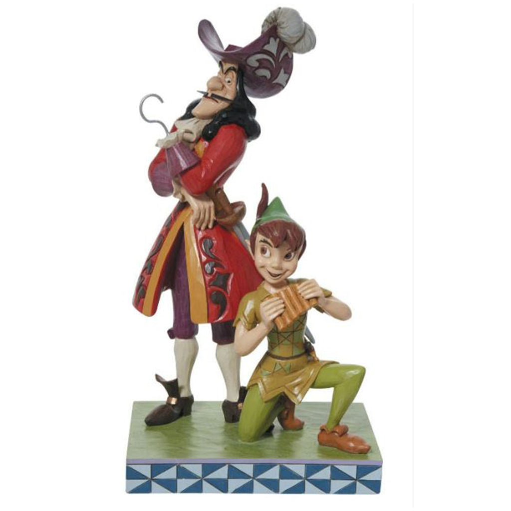 Enesco Disney Peter Pan And Hook Good Vs Evil Figure