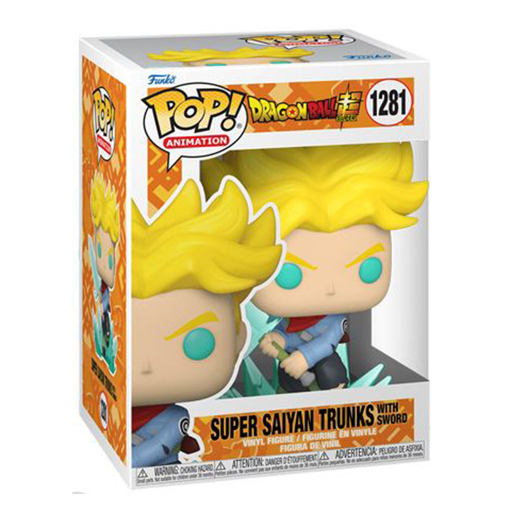 Funko Dragon Ball Super POP SSJ Trunks With Sword Vinyl Figure