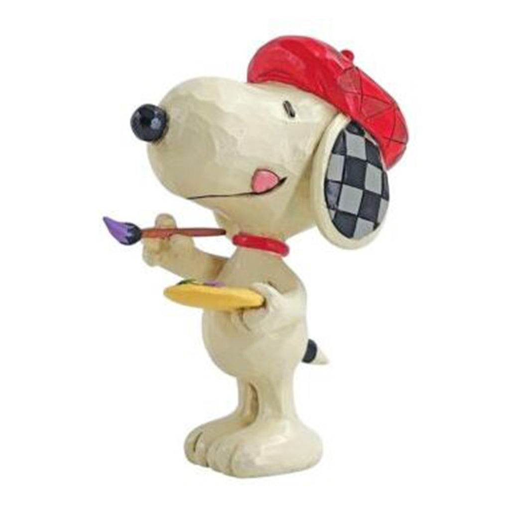 Enesco Peanuts Artist Snoopy Figure