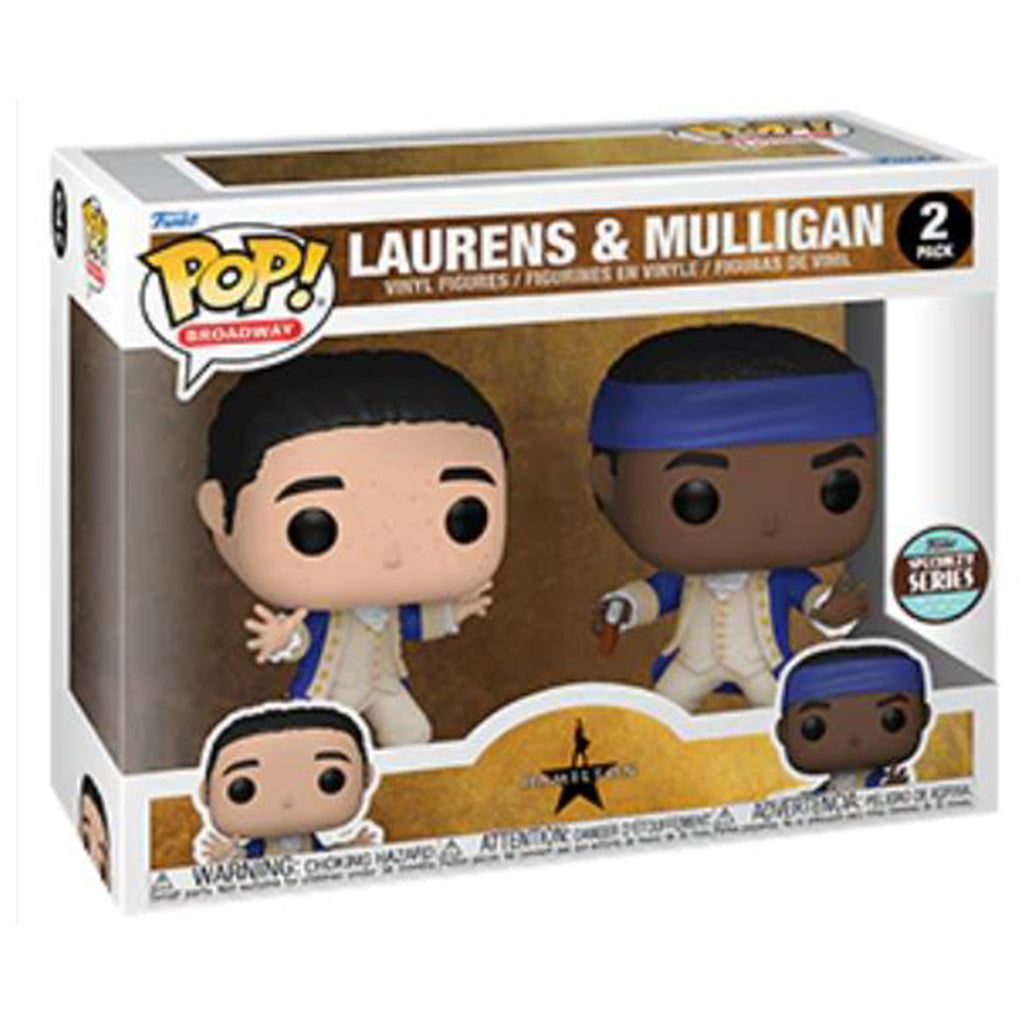 Funko Specialty Series Hamilton Broadway POP Laurens And Mulligan Set
