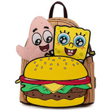 Loungefly SpongeBob SquarePants Krabby Patty Group Mini Backpack - Radar Toys