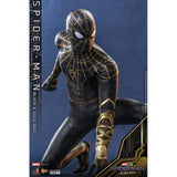 Hot Toys Marvel Spider-Man No Way Home Black Gold Suit Figure - Radar Toys