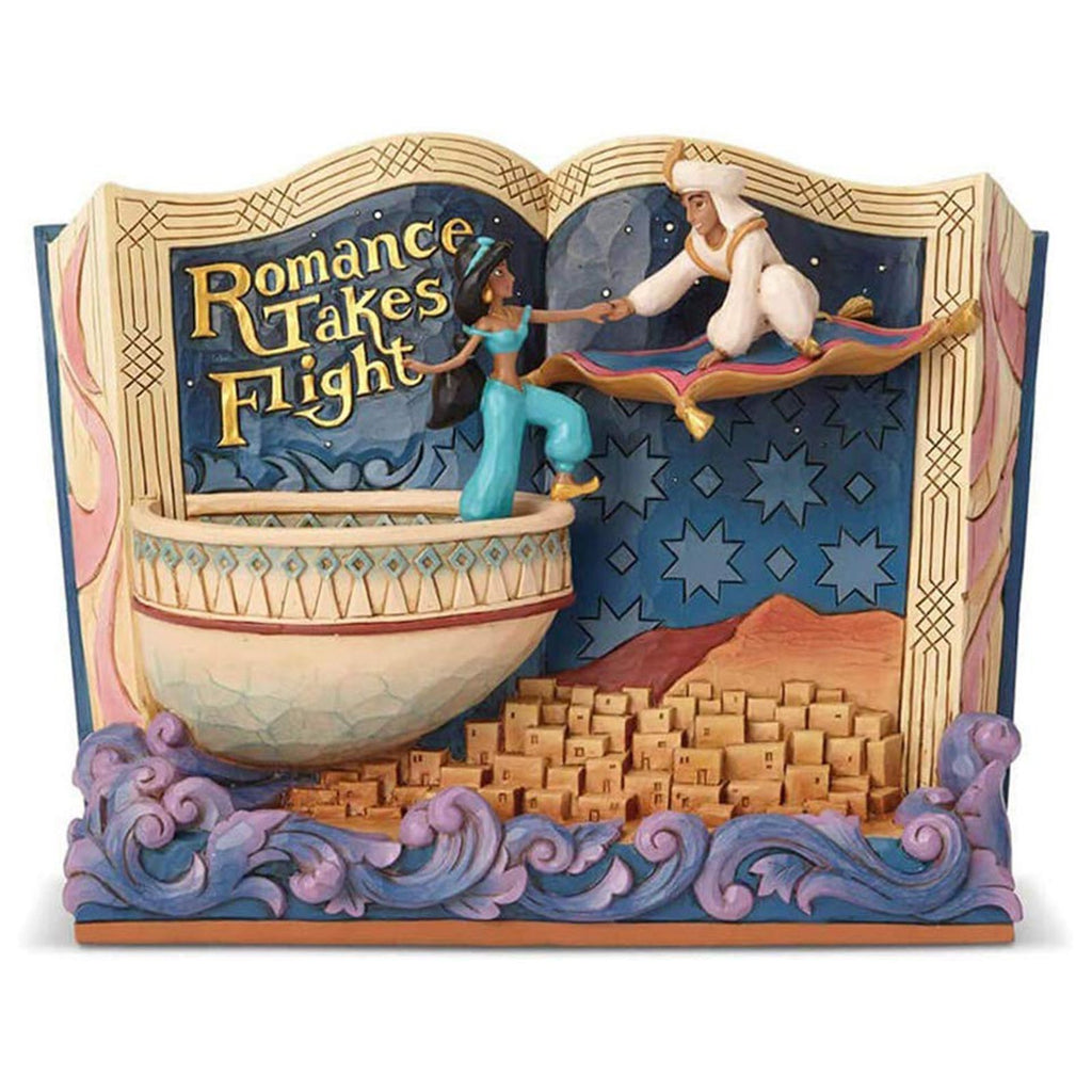 Enesco Disney Traditions Aladdin Romance Takes Flight Statue
