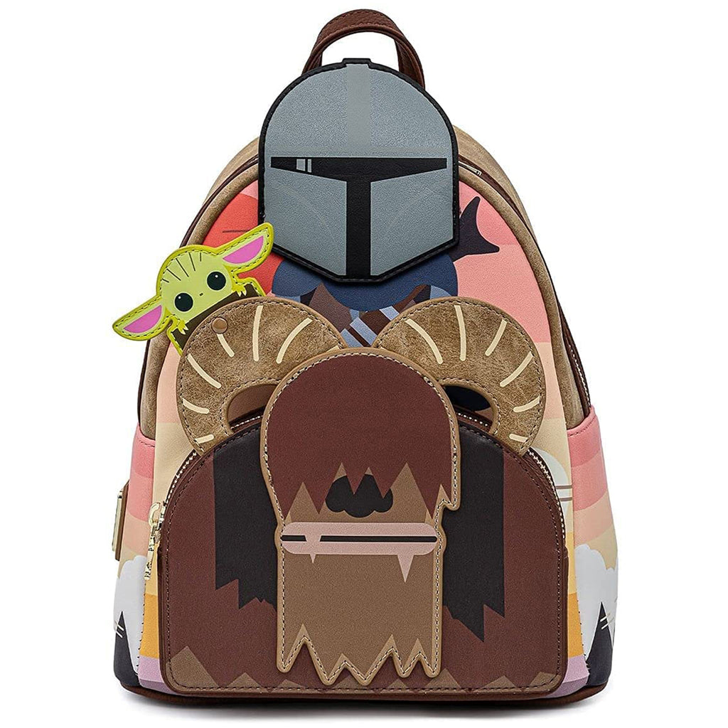 Loungefly Star Wars Mandalorian Bantha Ride Mini Backpack
