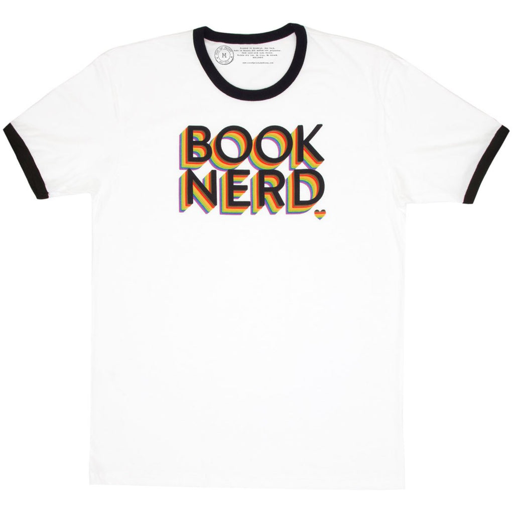 Book Nerd Pride Unisex Adult T-Shirt