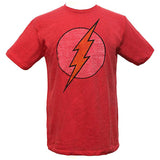 DC The Flash Vintage Logo Faded Men's Tee Shirt - Radar Toys