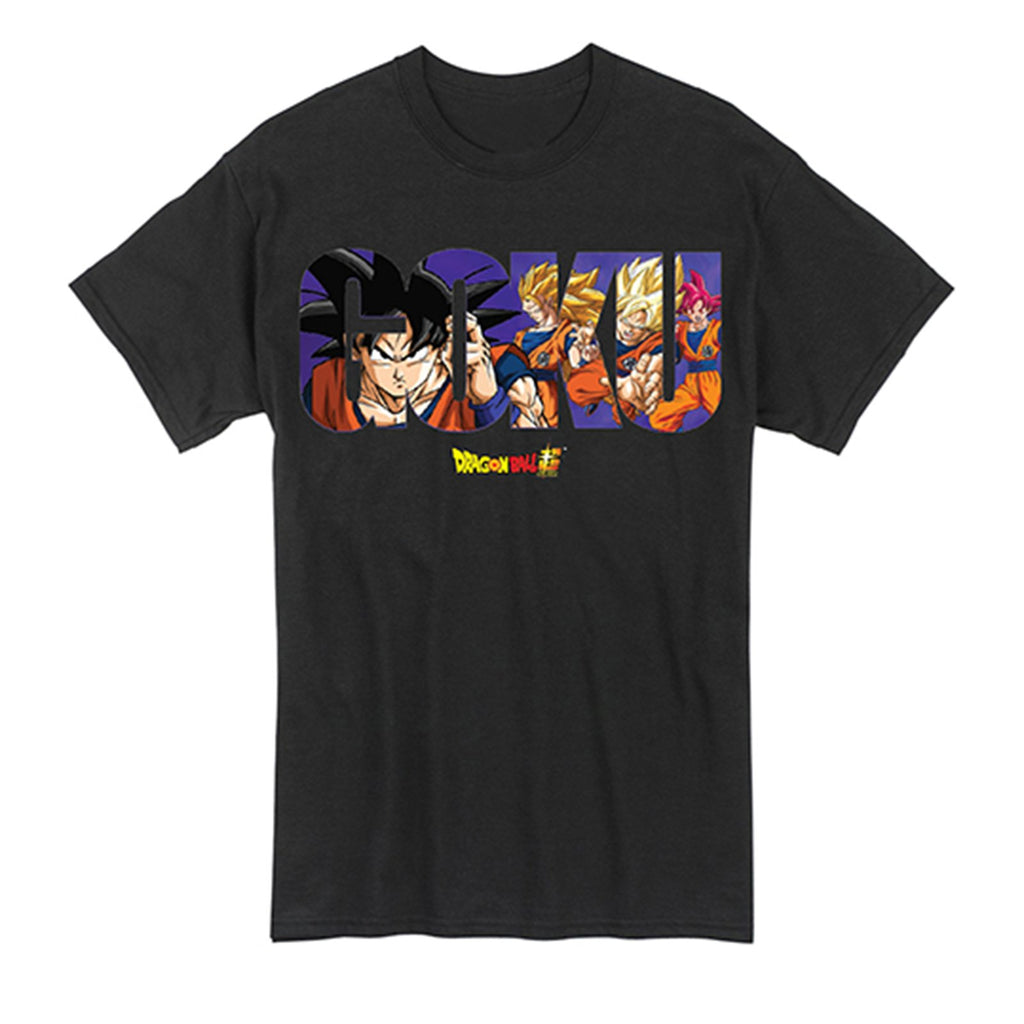 Dragon Ball Super Goku Saiyan Levels Men's T-Shirt - Radar Toys