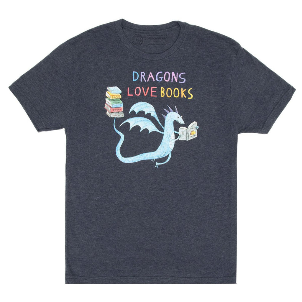 Dragons Love Books Unisex T-Shirt