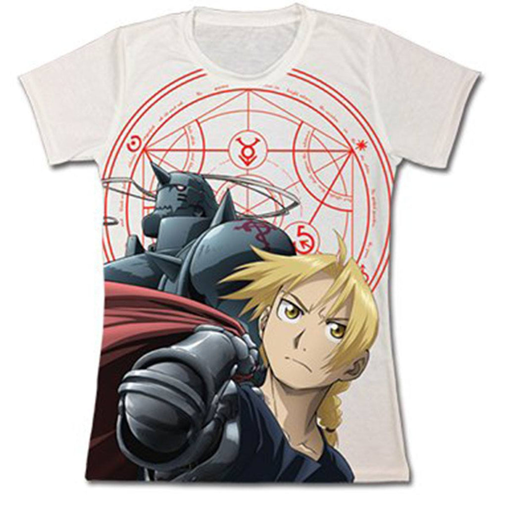 FullMetal Alchemist Brotherhood Al And Ed Junior Tee Shirt - Radar Toys