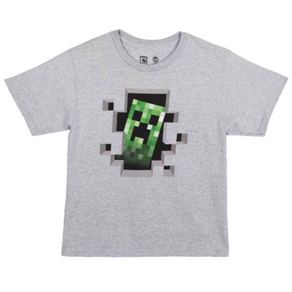 Minecraft Creeper Inside Youth Tee Shirt