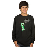 Minecraft Creepers Gonna Creep Long Sleeve Tee Shirt - Radar Toys