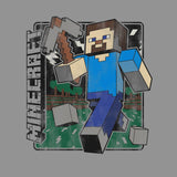Minecraft Vintage Steve Youth Tee Shirt - Radar Toys
