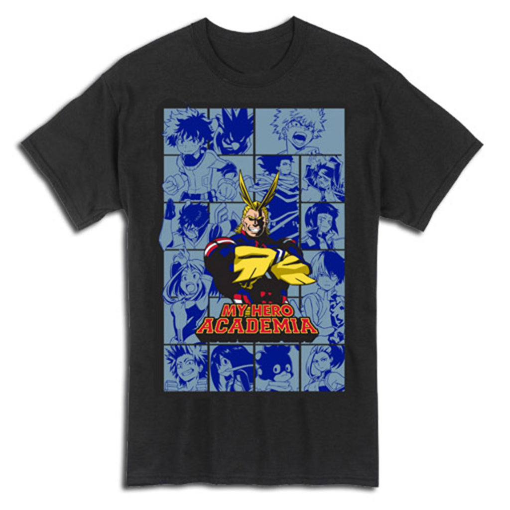 My Hero Academia Group Panels Men's T-Shirt - Radar Toys