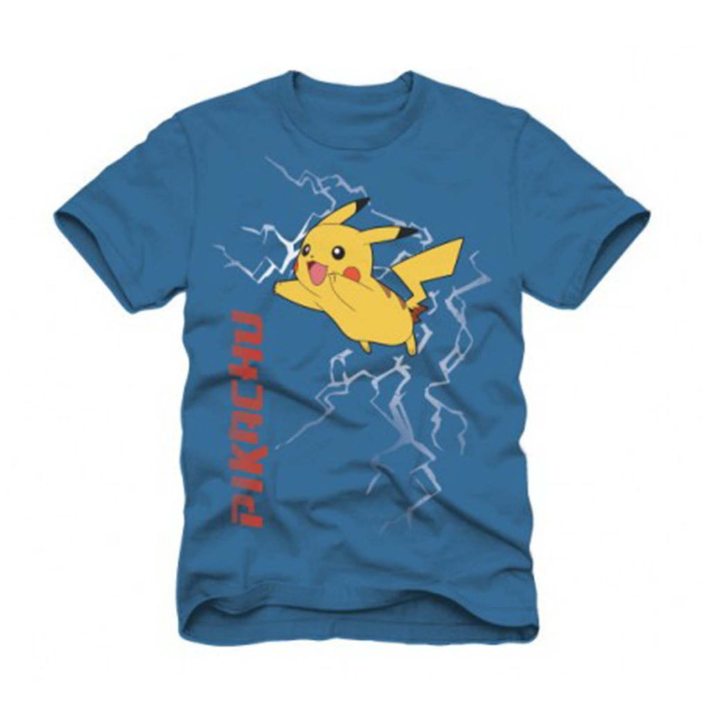 Pokemon Pikachu Light Blue T-Shirt