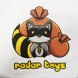 Radar Toys Kawaii Cute Raccoon Tee Shirt Adult Small - Radar Toys