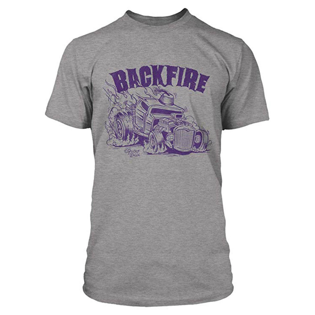 Rocket League Backfire Premium Grey Heather Tee Shirt