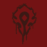 World of Warcraft Horde Crest Stencil Premium Men's Tee Shirt - Radar Toys