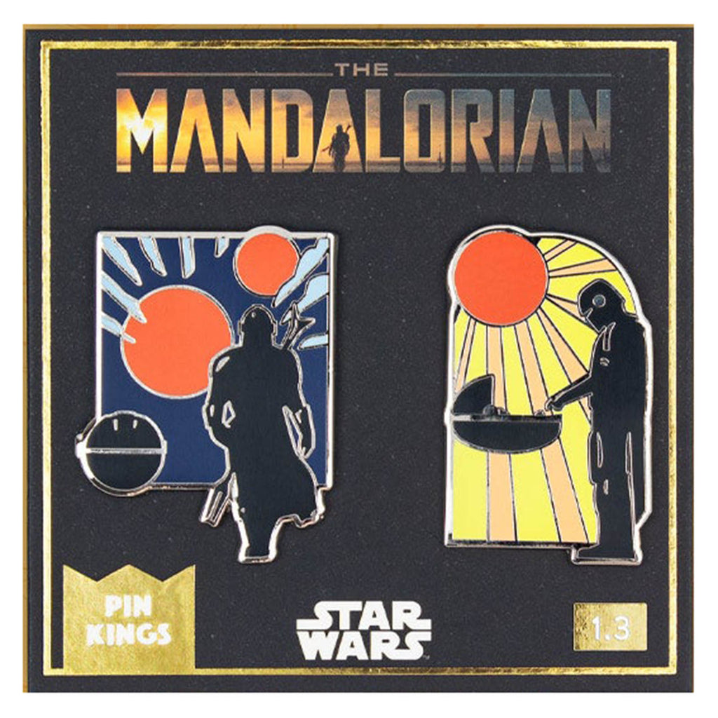 Numskull Pin Kings Star Wars The Mandalorian Enamel Pin Badge Set
