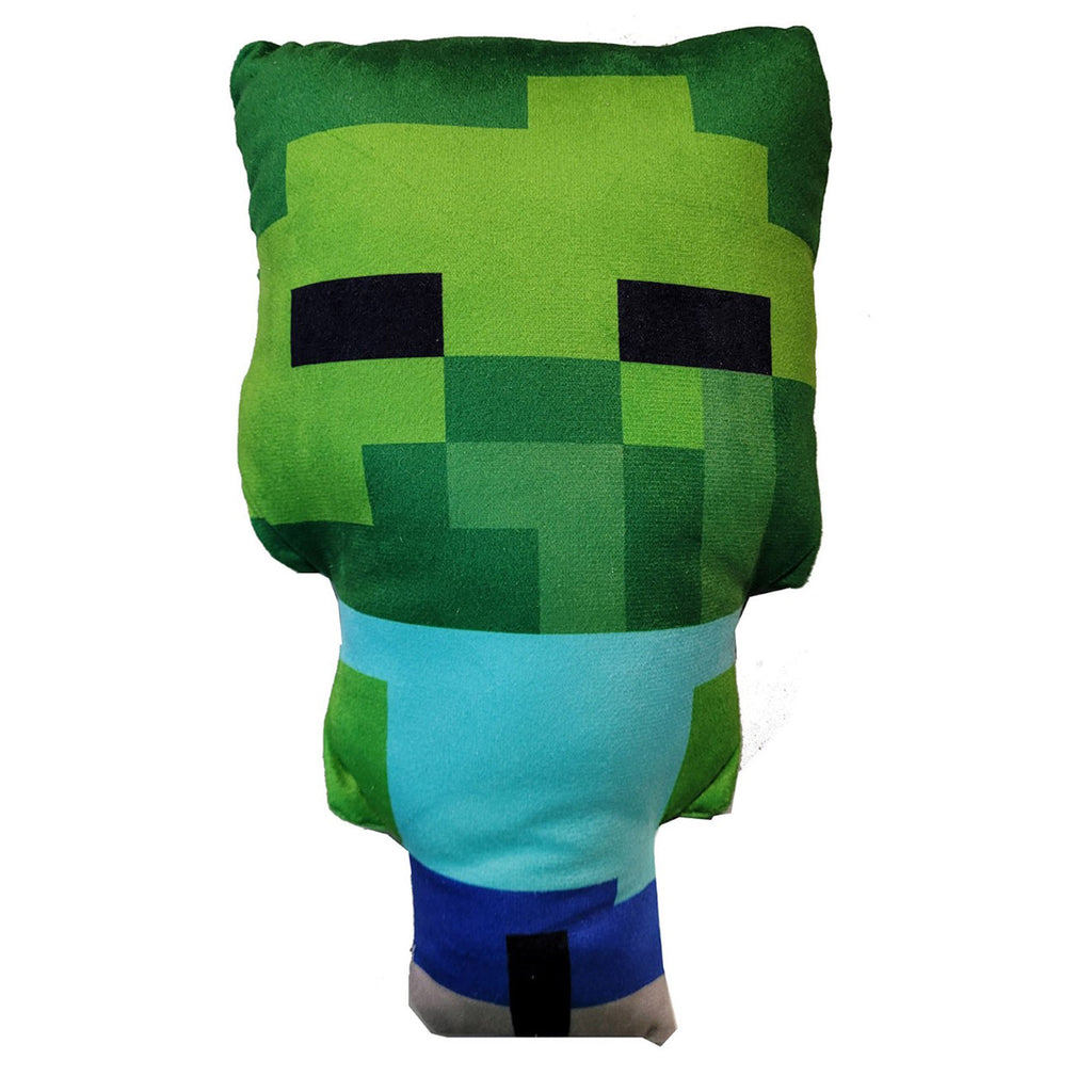 Paladone Minecraft Zombie 10 Inch Cushion Plush