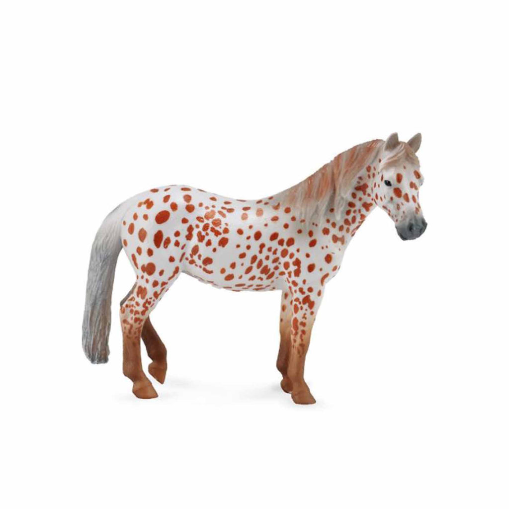 CollectA British Spotted Pony Mare Chestnut Leopard Horse Figure 88750