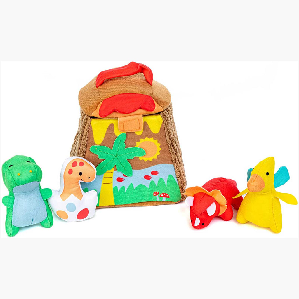 Kid's Preferred Dinosaur Volcano Soft Playset - Radar Toys