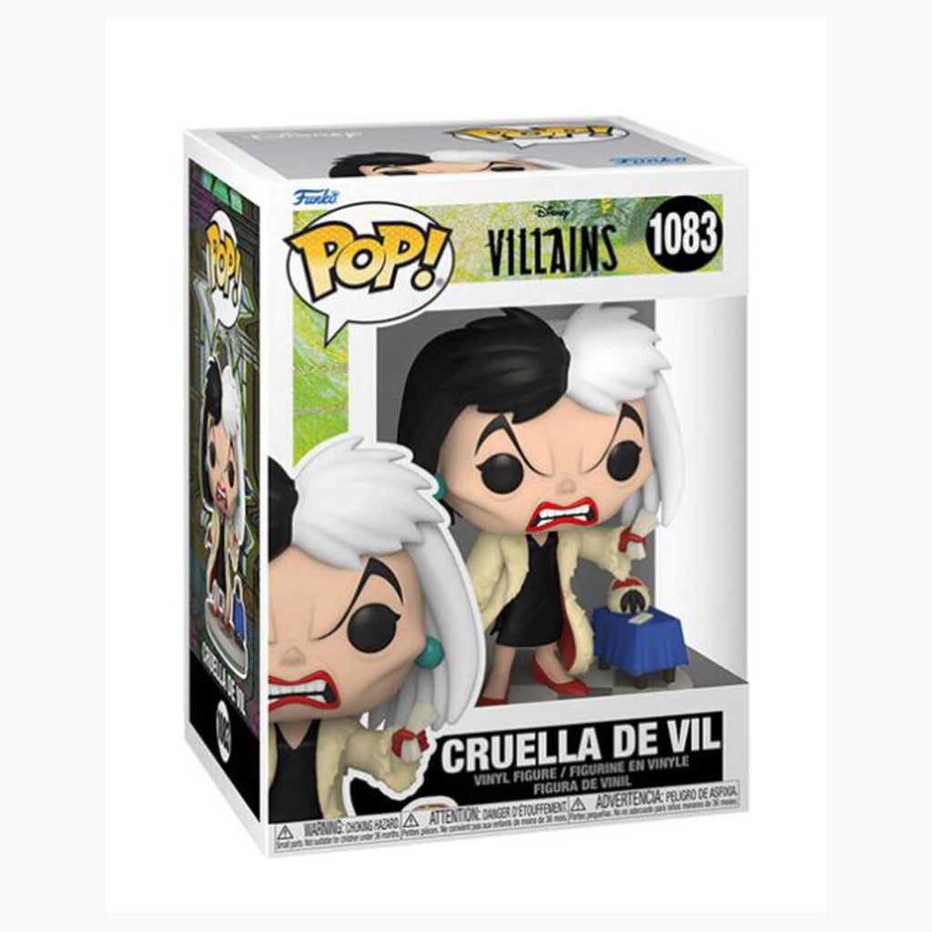 Funko Disney Villains POP Cruella de Vil Vinyl Figure - Radar Toys