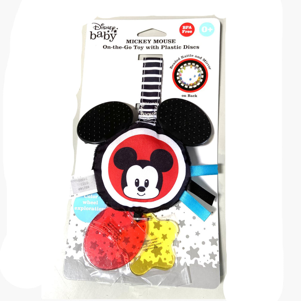 Kid's Preferred Disney Baby Mickey Mouse On The Go Toy WIth Plastic Discs - Radar Toys